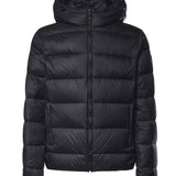 Piumino in nylon con logo NAM32530620XMH B999 FAY 