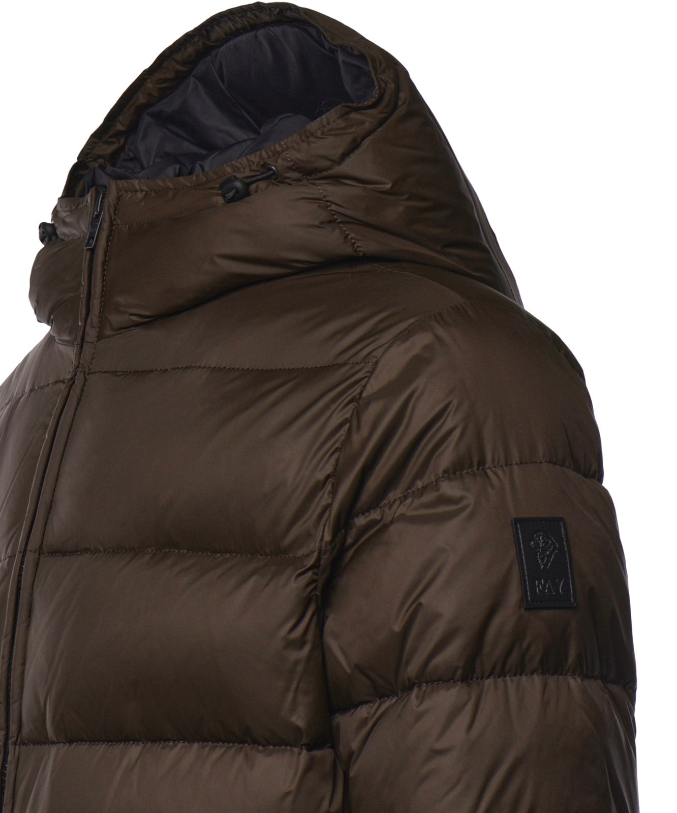 Piumino in nylon con logo NAM32530620XMH S808 FAY 