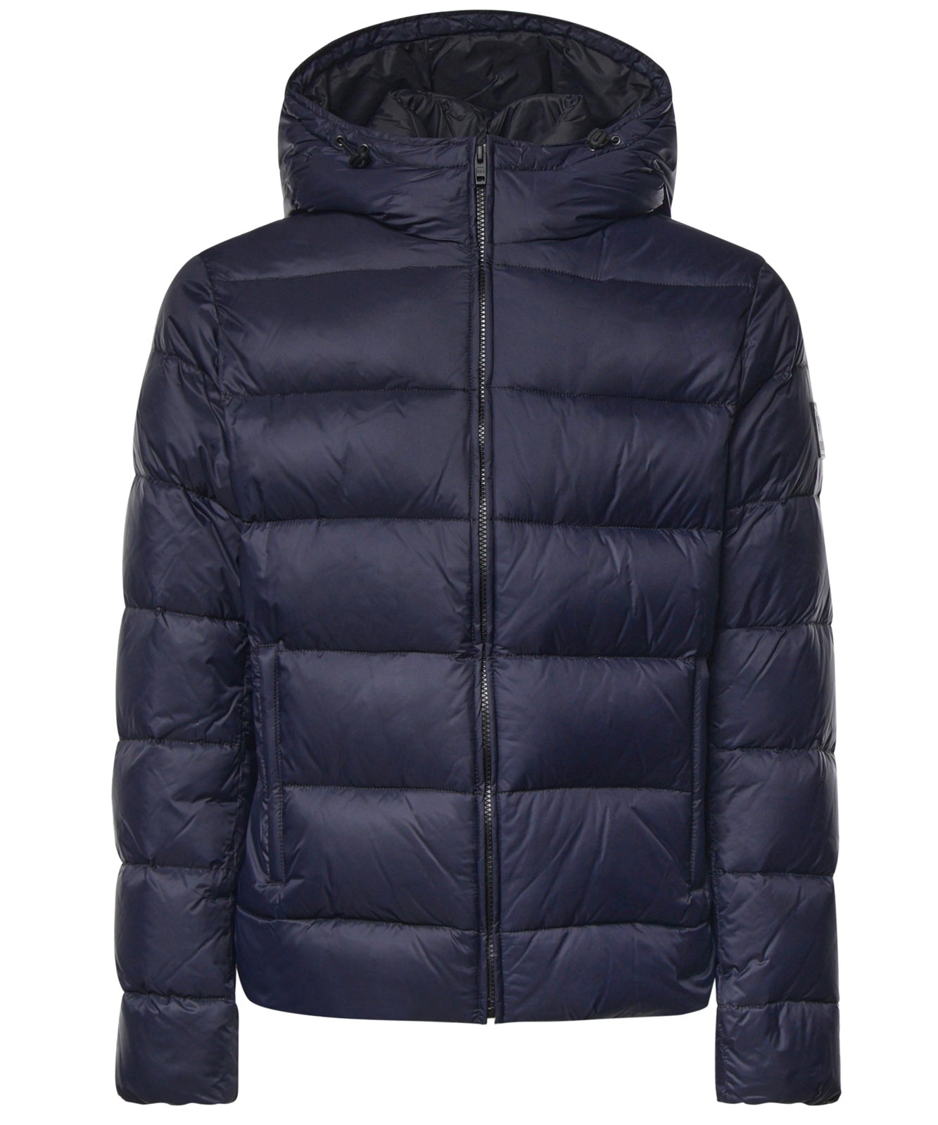 Piumino in nylon con logo NAM32530620XMH U807 FAY 