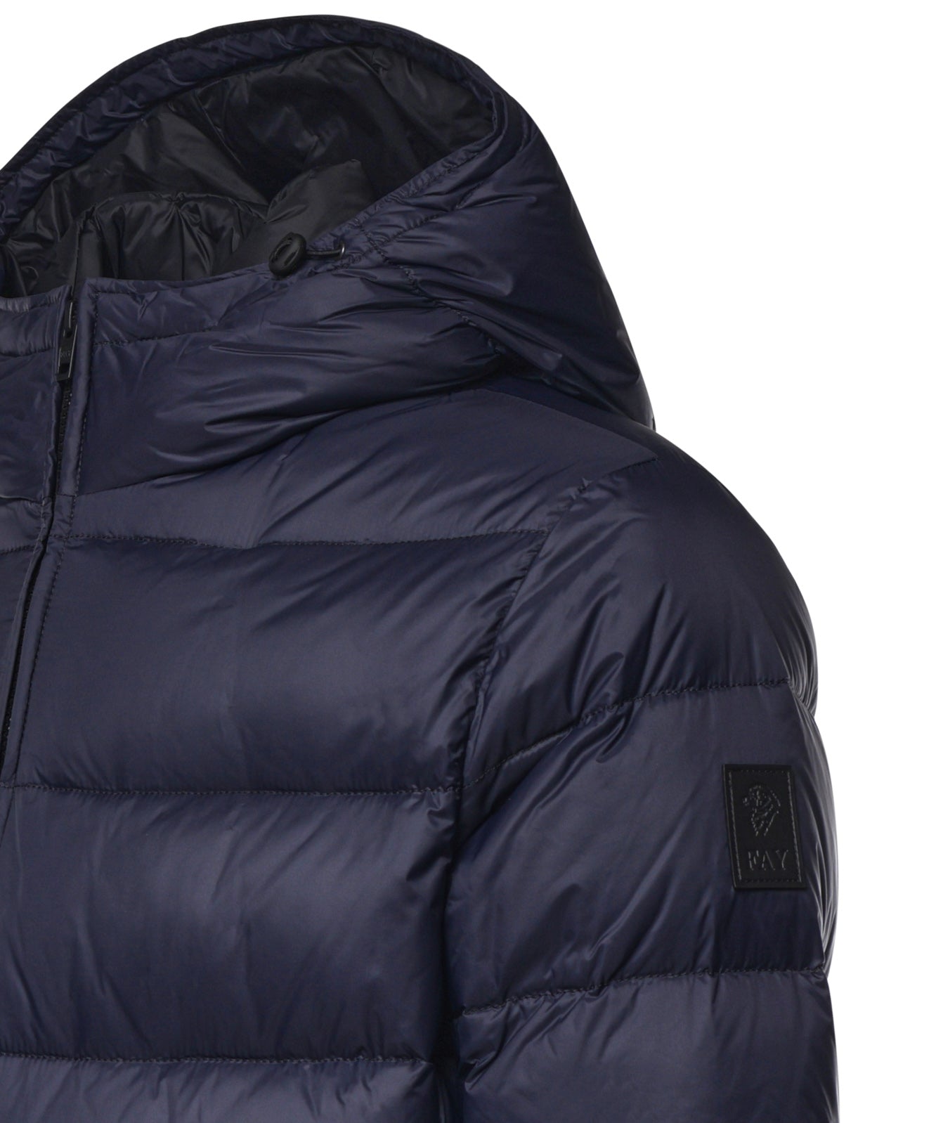 Piumino in nylon con logo NAM32530620XMH U807 FAY 