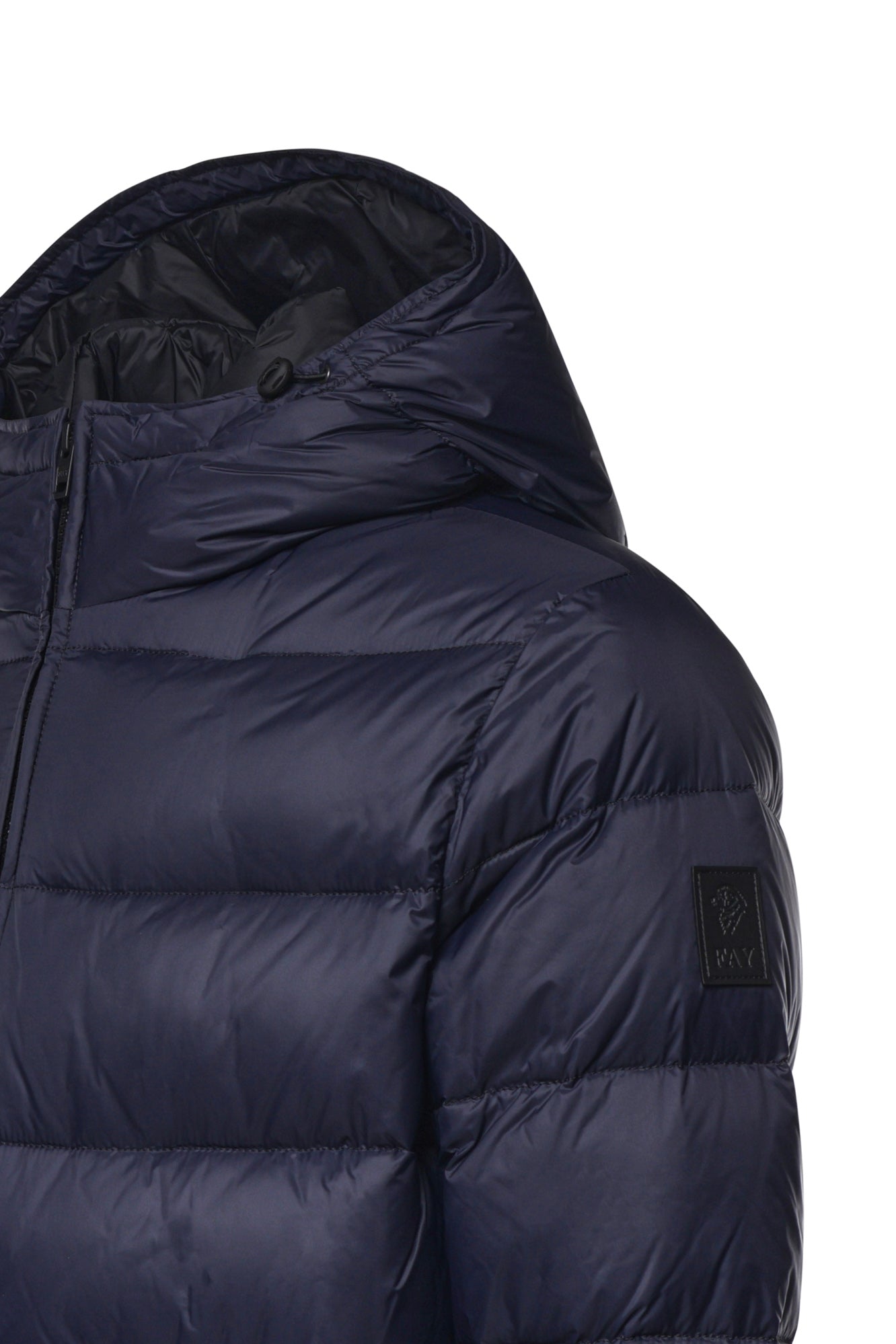 Piumino in nylon con logo NAM32530620XMH U807 FAY 