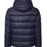 Piumino in nylon con logo NAM32530620XMH U807 FAY 