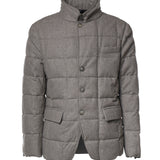 Piumino double front in flanella cardata NAM45530210WGZ C206 FAY 