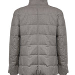 Piumino double front in flanella cardata NAM45530210WGZ C206 FAY 