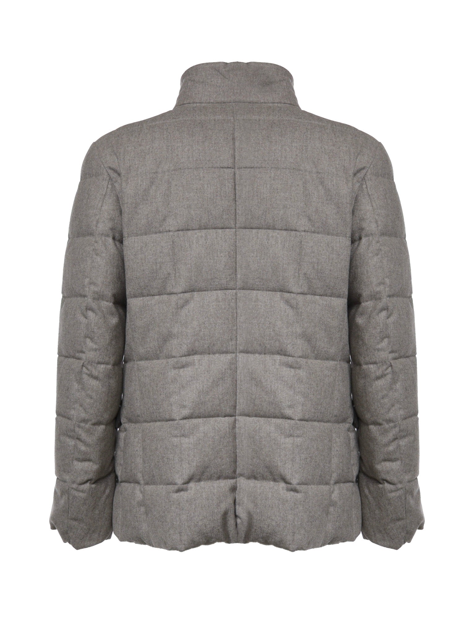 Piumino double front in flanella cardata NAM45530210WGZ C206 FAY 