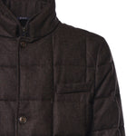 Piumino double front in flanella cardata NAM45530210WGZ S804 FAY 