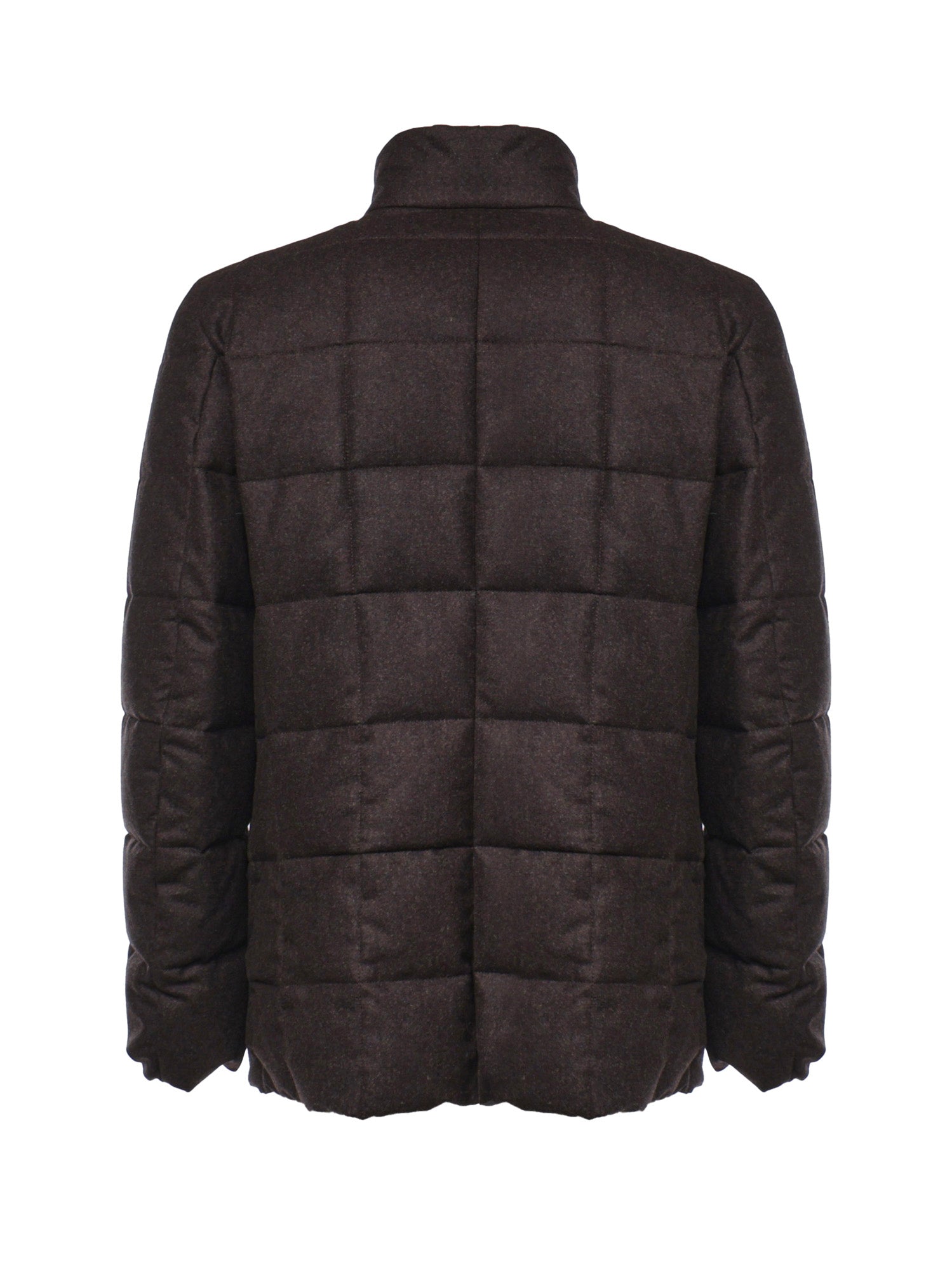 Piumino double front in flanella cardata NAM45530210WGZ S804 FAY 