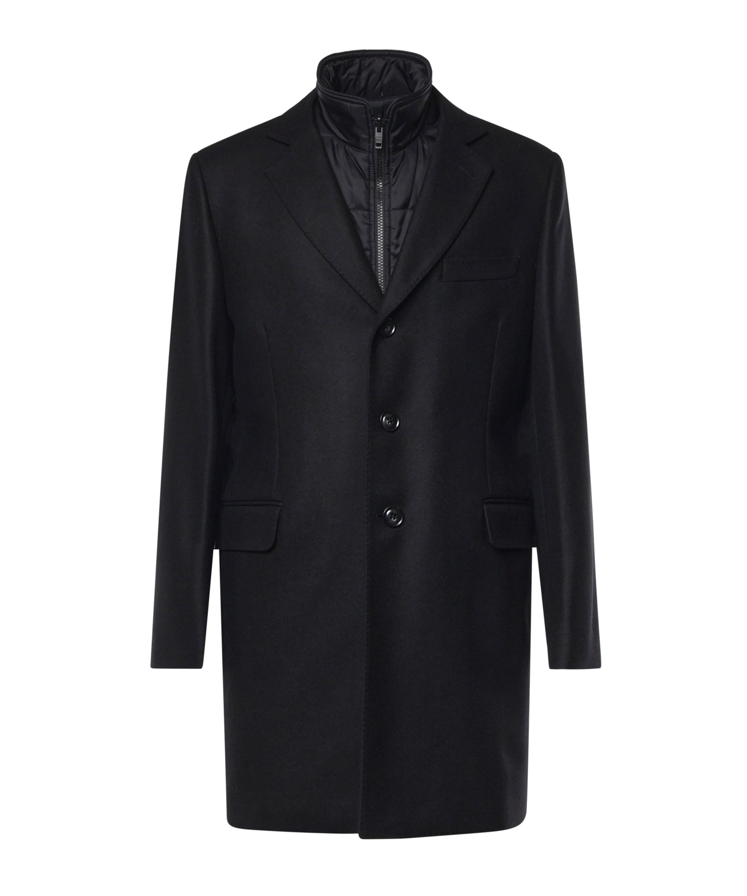 Double Coat in panno di lana e cashmere NAM53531390GAH B999 FAY 