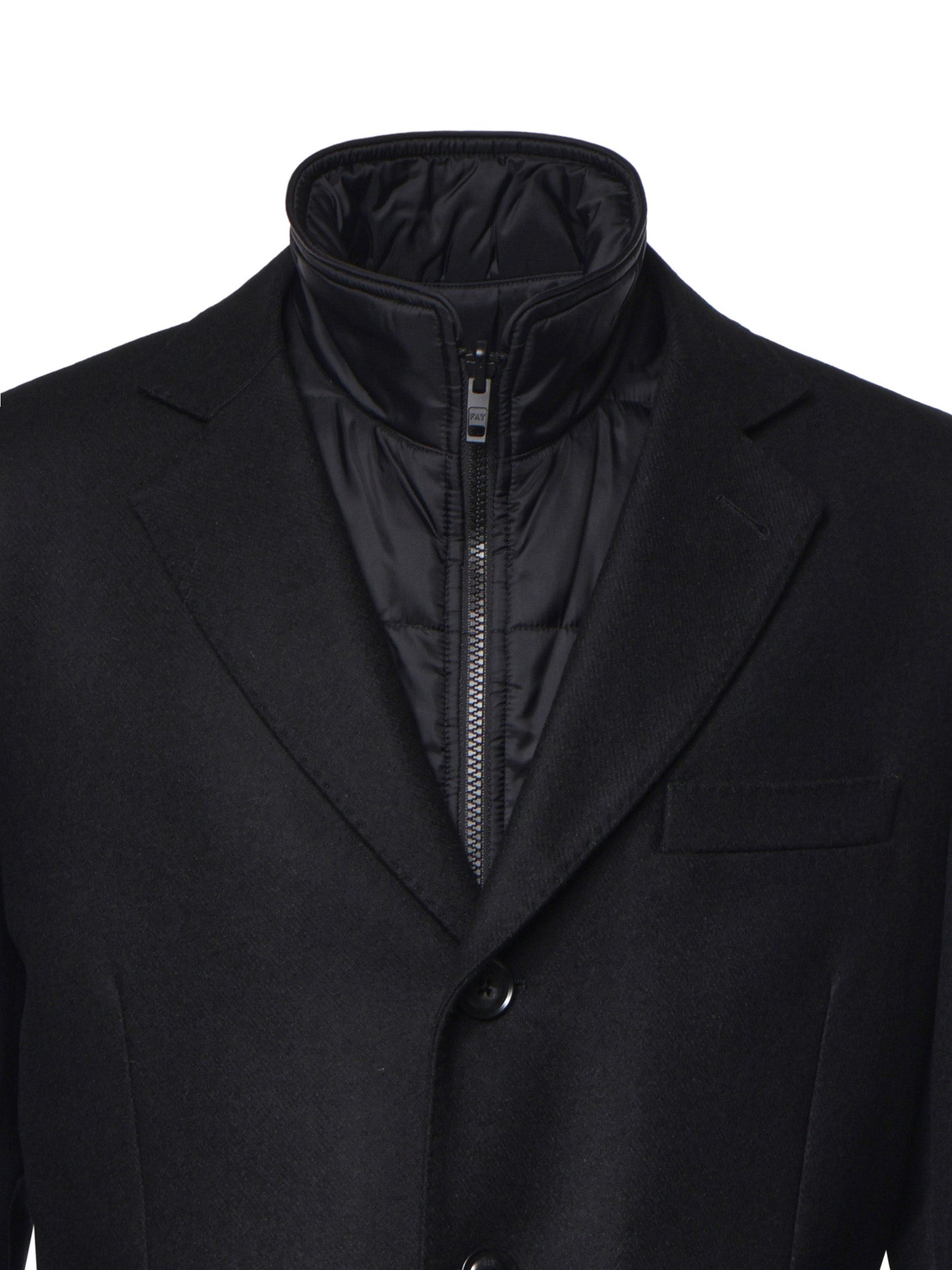 Double Coat in panno di lana e cashmere NAM53531390GAH B999 FAY 