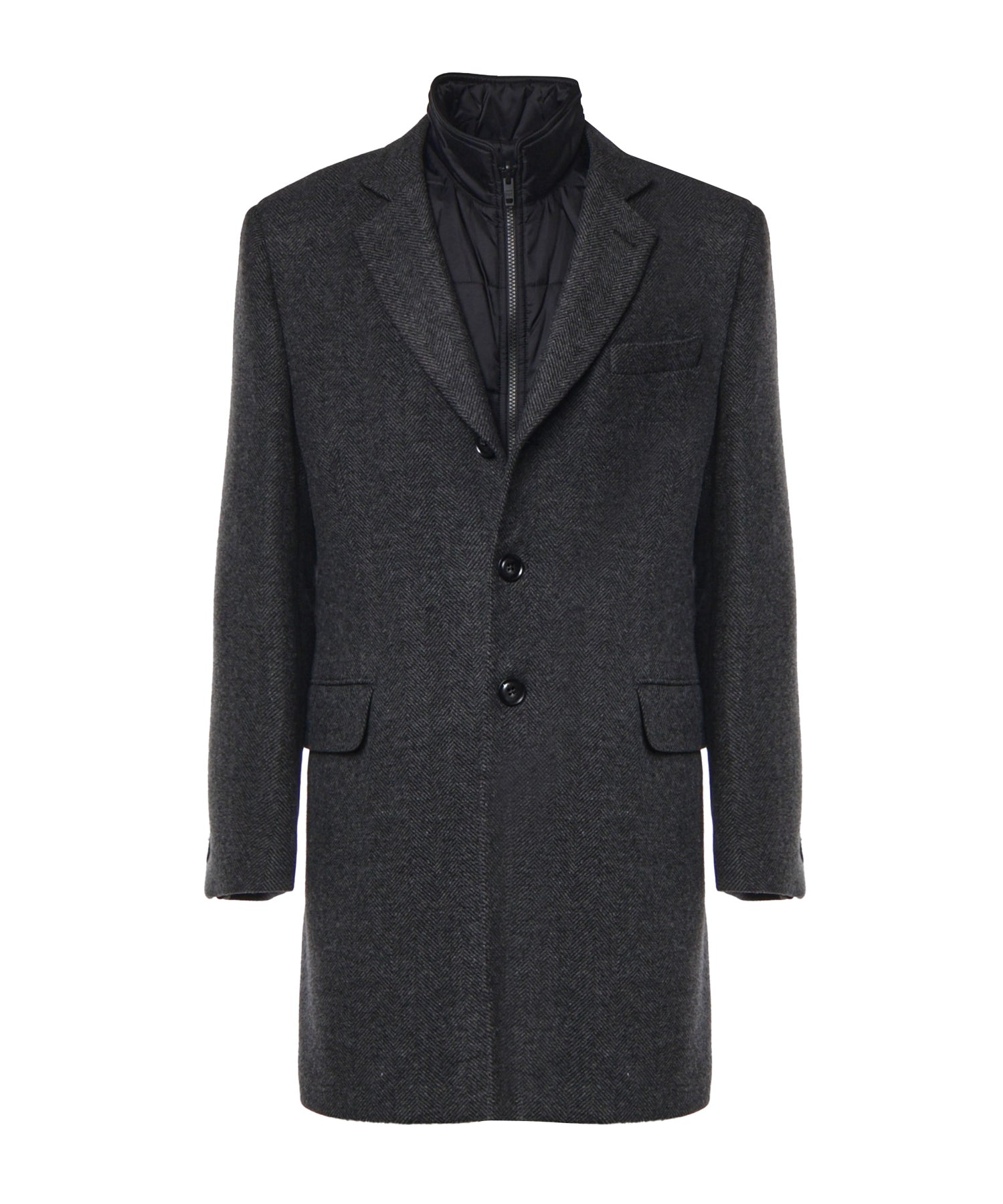 Double coat in resca di lana NAM53531390YNE B801 FAY 