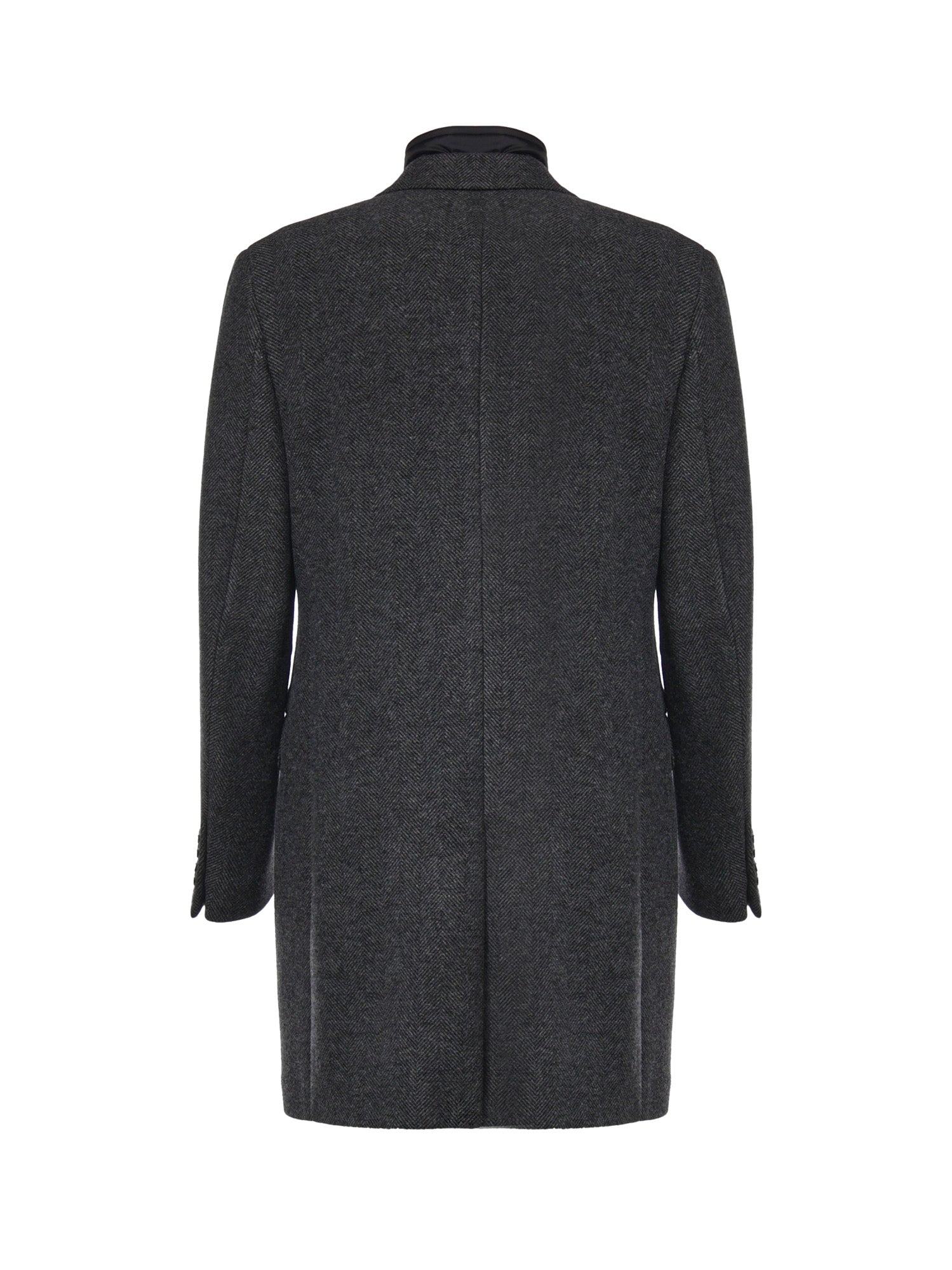 Double coat in resca di lana NAM53531390YNE B801 FAY 