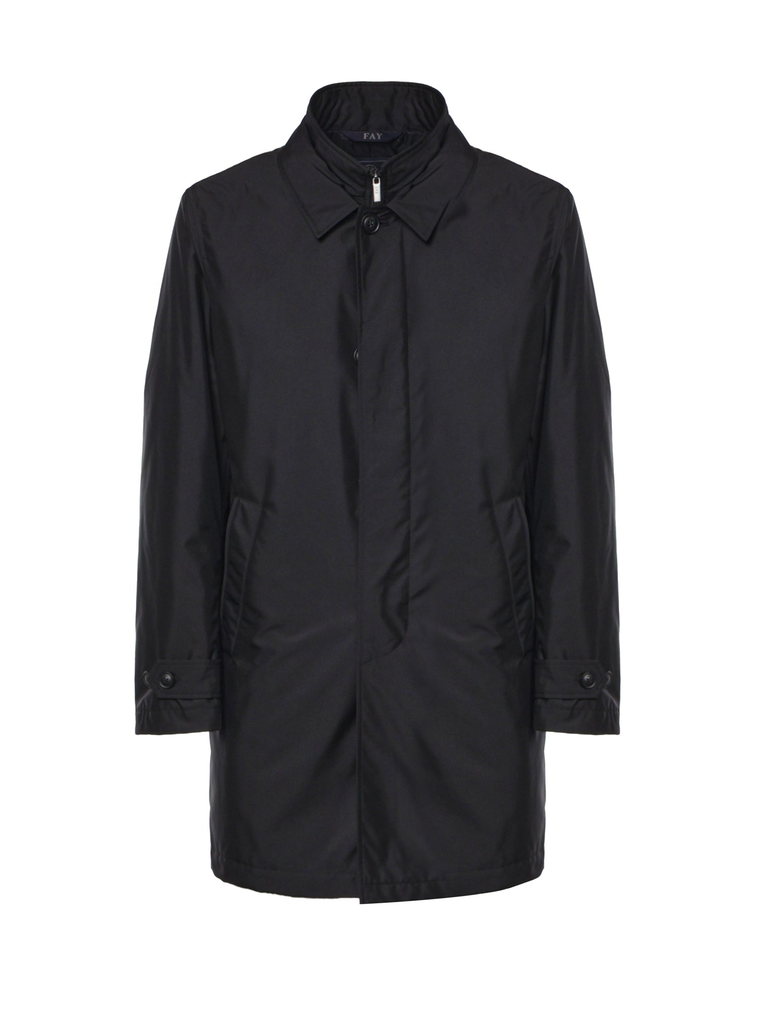 Morning Coat in popeline tecnico NAM62530160AX2 B999 FAY 