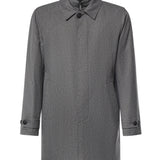 Morning Coat in saia tecnica mélange<BR/> NAM62530160ZIK B203 FAY 