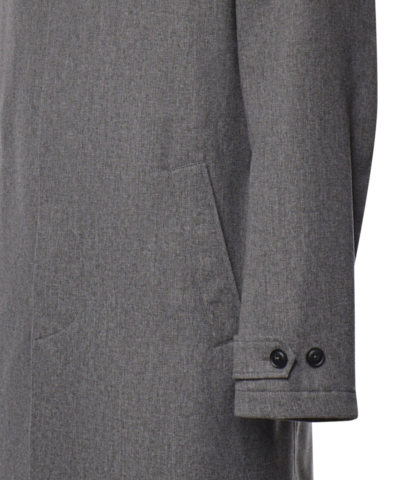 Morning Coat in saia tecnica mélange<BR/> NAM62530160ZIK B203 FAY 