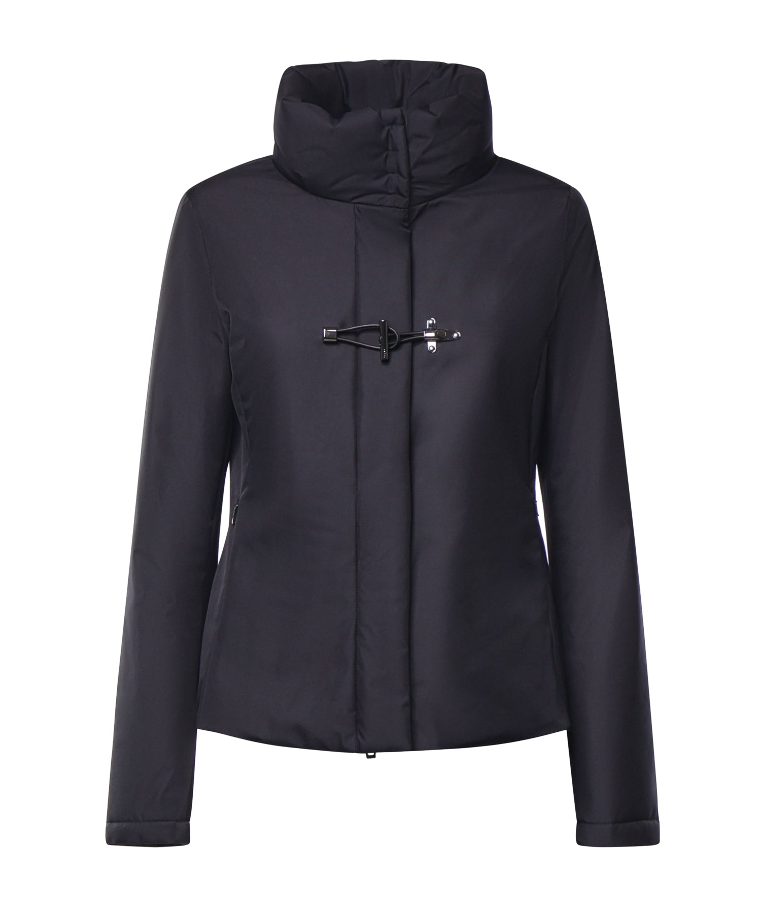 Toggle Coat cropped in gabardine tecnico NAW12533390ZXE U808 FAY 