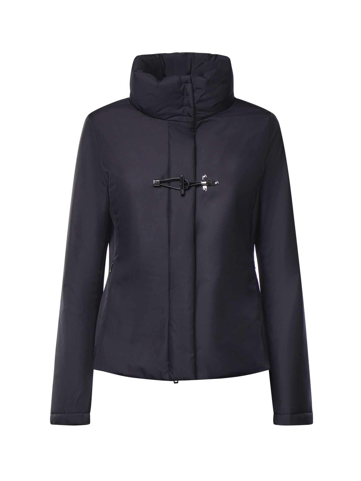 Toggle Coat cropped in gabardine tecnico NAW12533390ZXE U808 FAY 