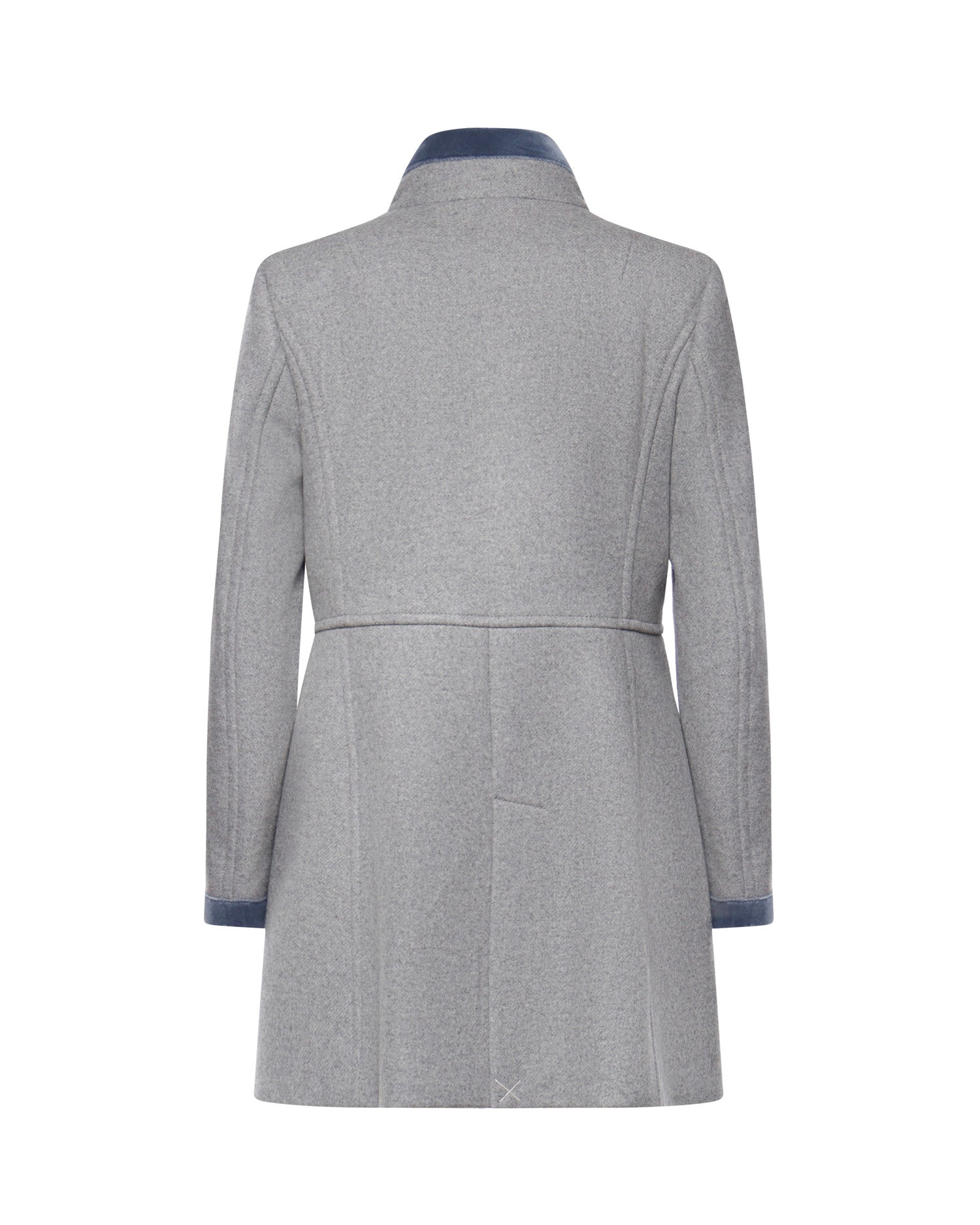 Cappotto Virginia in panno di lana mélange NAW50534000YN6 B202 FAY 