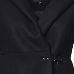 Cappotto in panno garzato di lana e cashmere NAW54533110YMV B999 FAY 