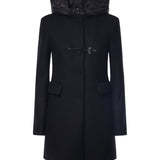 Toggle Coat in panno di lana garzato NAW59533430YMV B999 FAY 