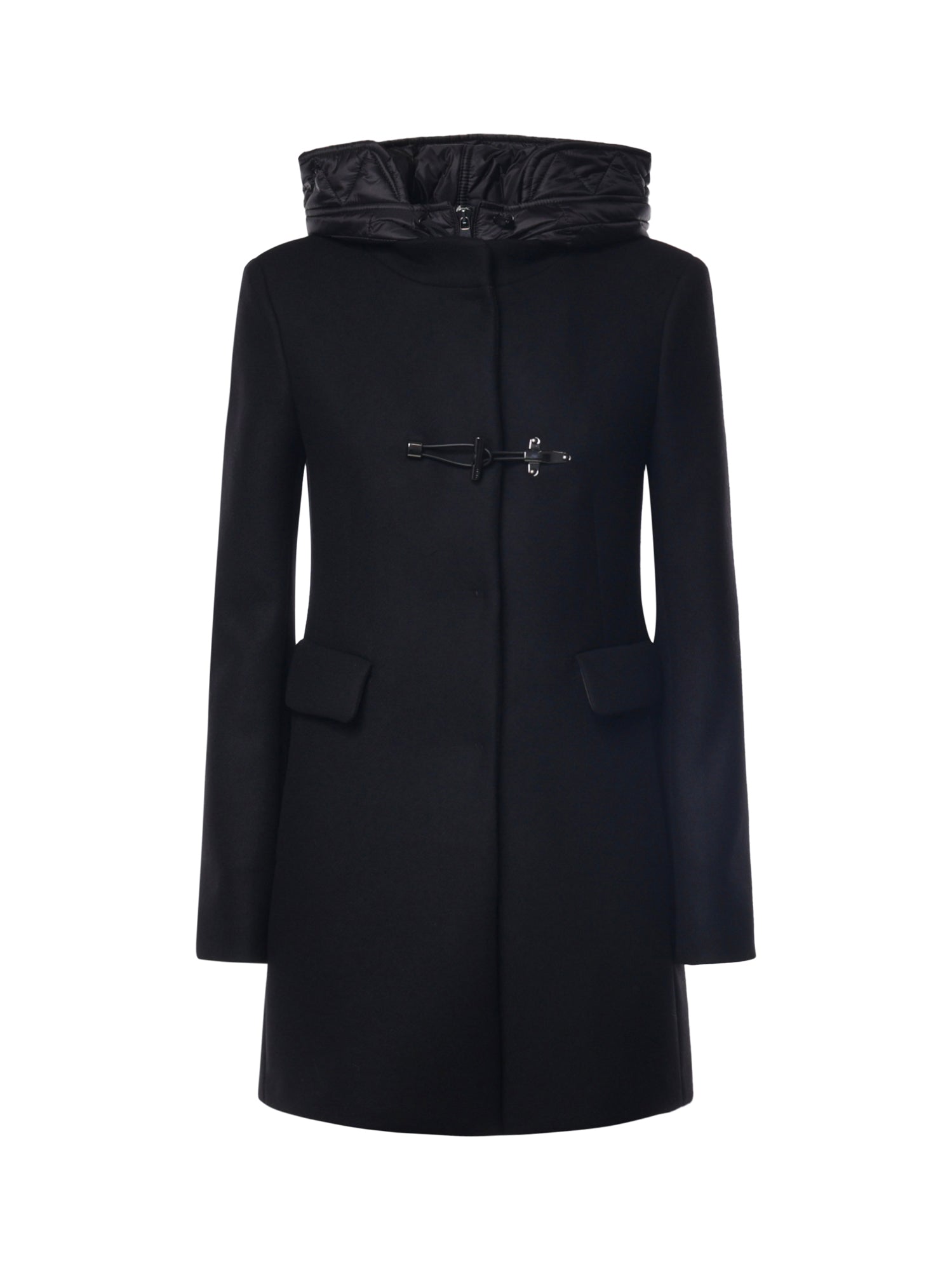 Toggle Coat in panno di lana garzato NAW59533430YMV B999 FAY 