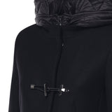Toggle Coat in panno di lana garzato NAW59533430YMV B999 FAY 