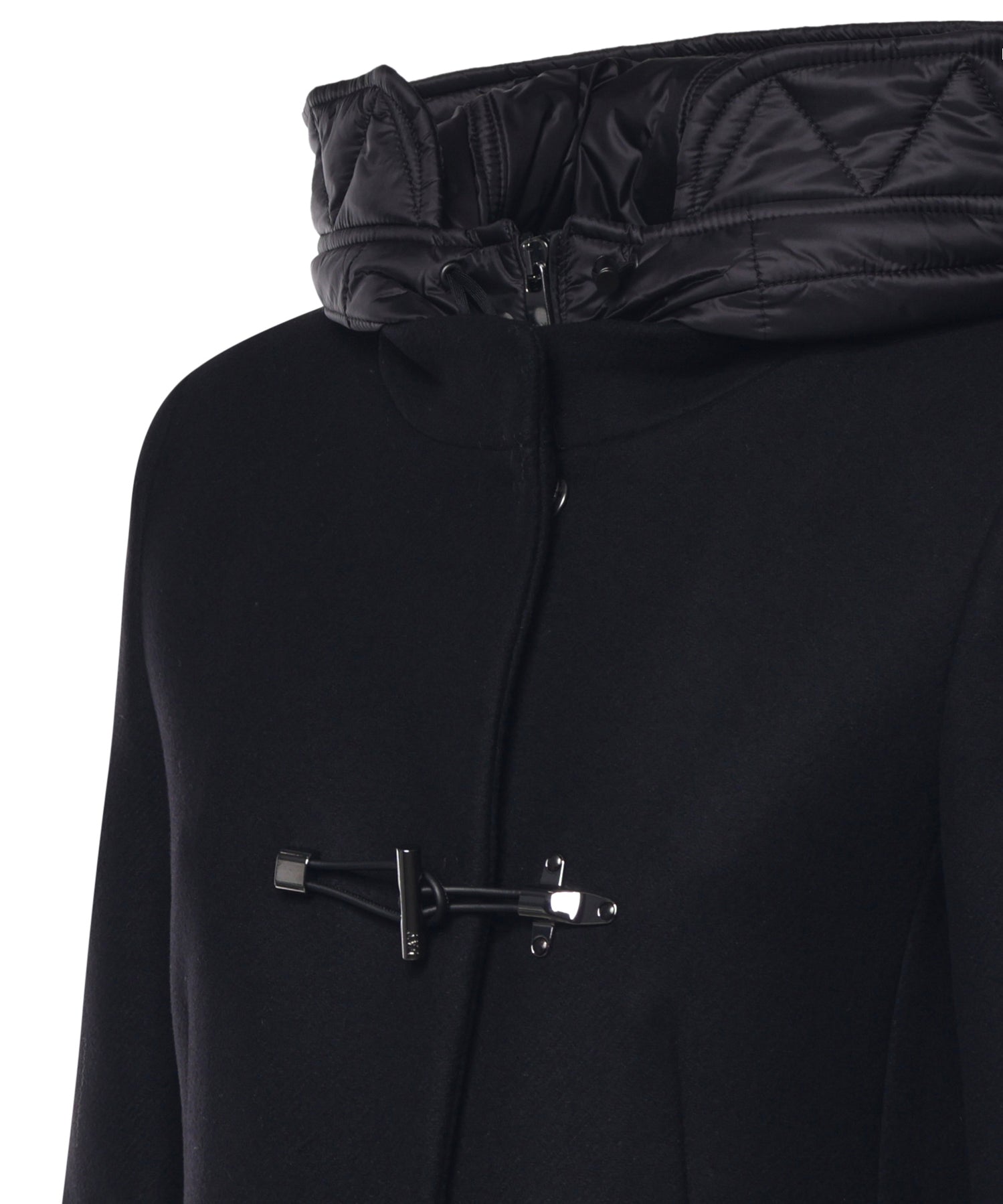 Toggle Coat in panno di lana garzato NAW59533430YMV B999 FAY 