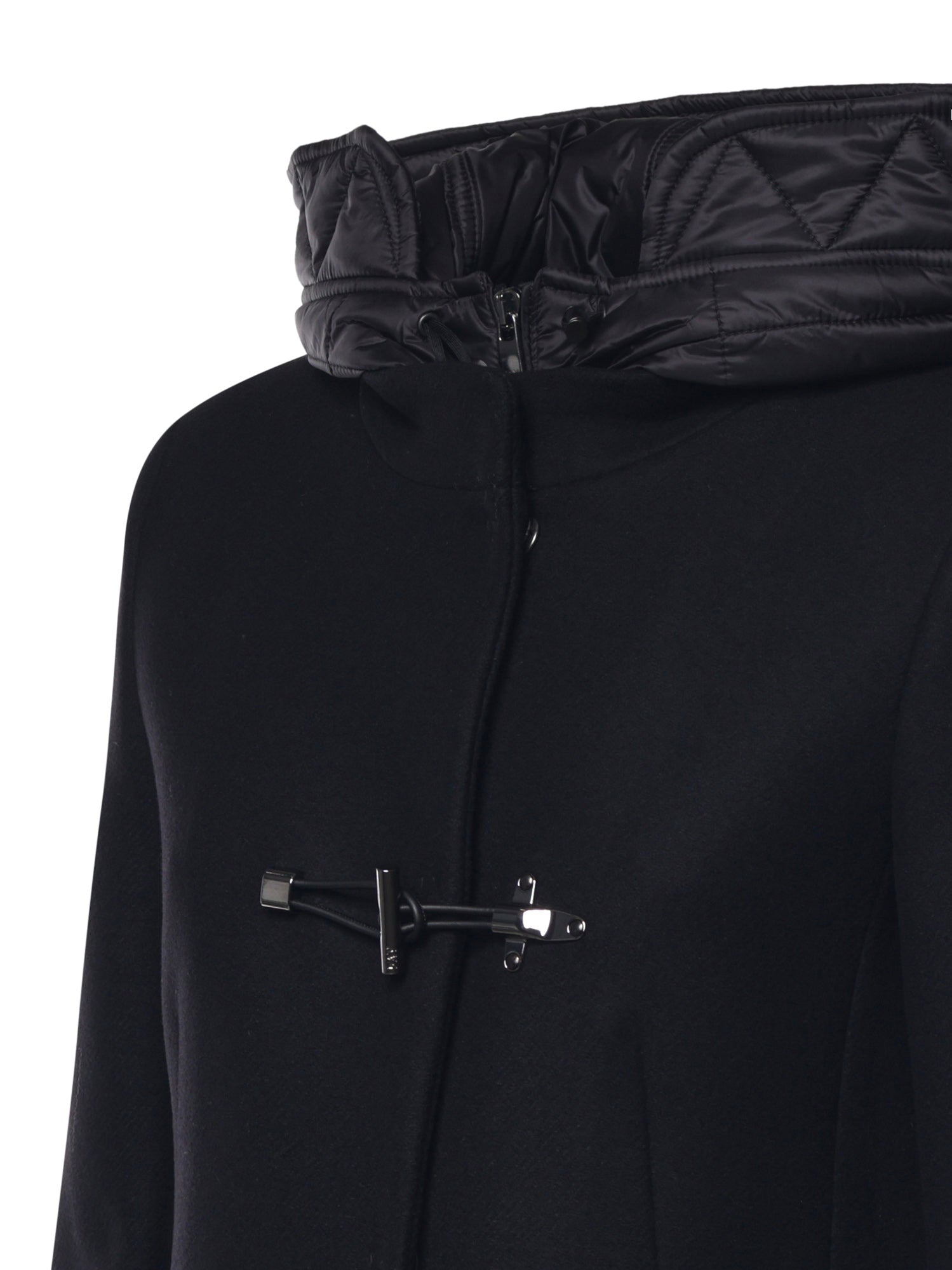 Toggle Coat in panno di lana garzato NAW59533430YMV B999 FAY 