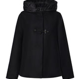 Cappa Toggle Coat in panno di lana NAW59533730YMV B999 FAY 