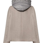 Cappa Toggle Coat in panno di lana garzato mélange NAW59533730YNC C205 FAY 