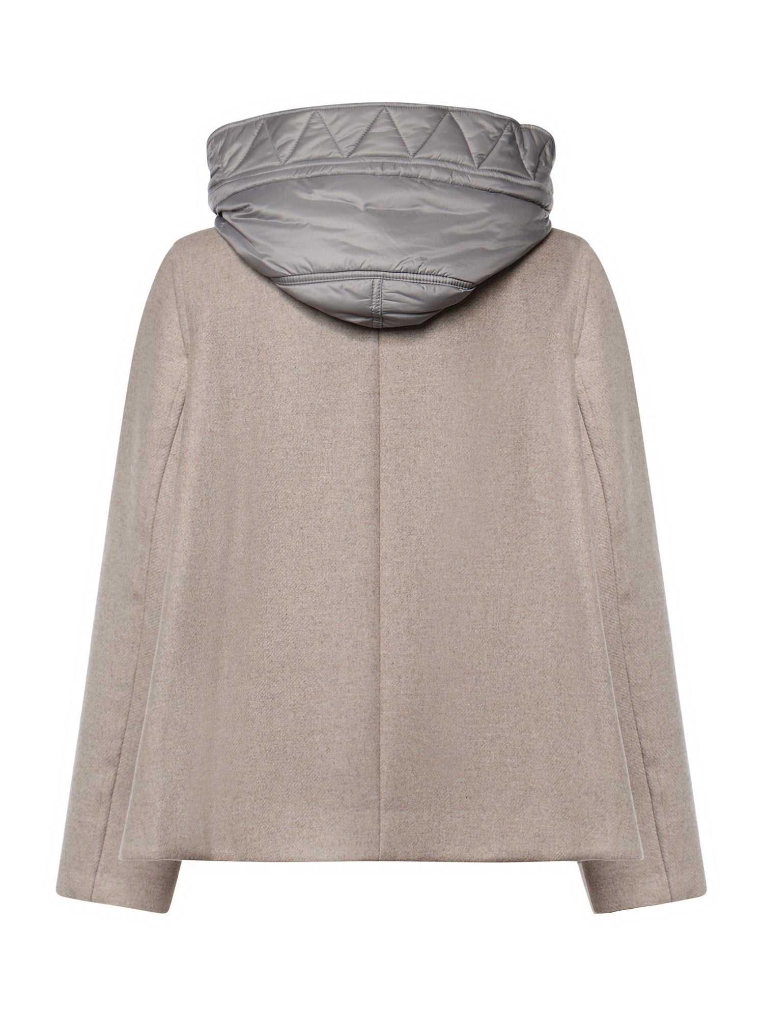 Cappa Toggle Coat in panno di lana garzato mélange NAW59533730YNC C205 FAY 
