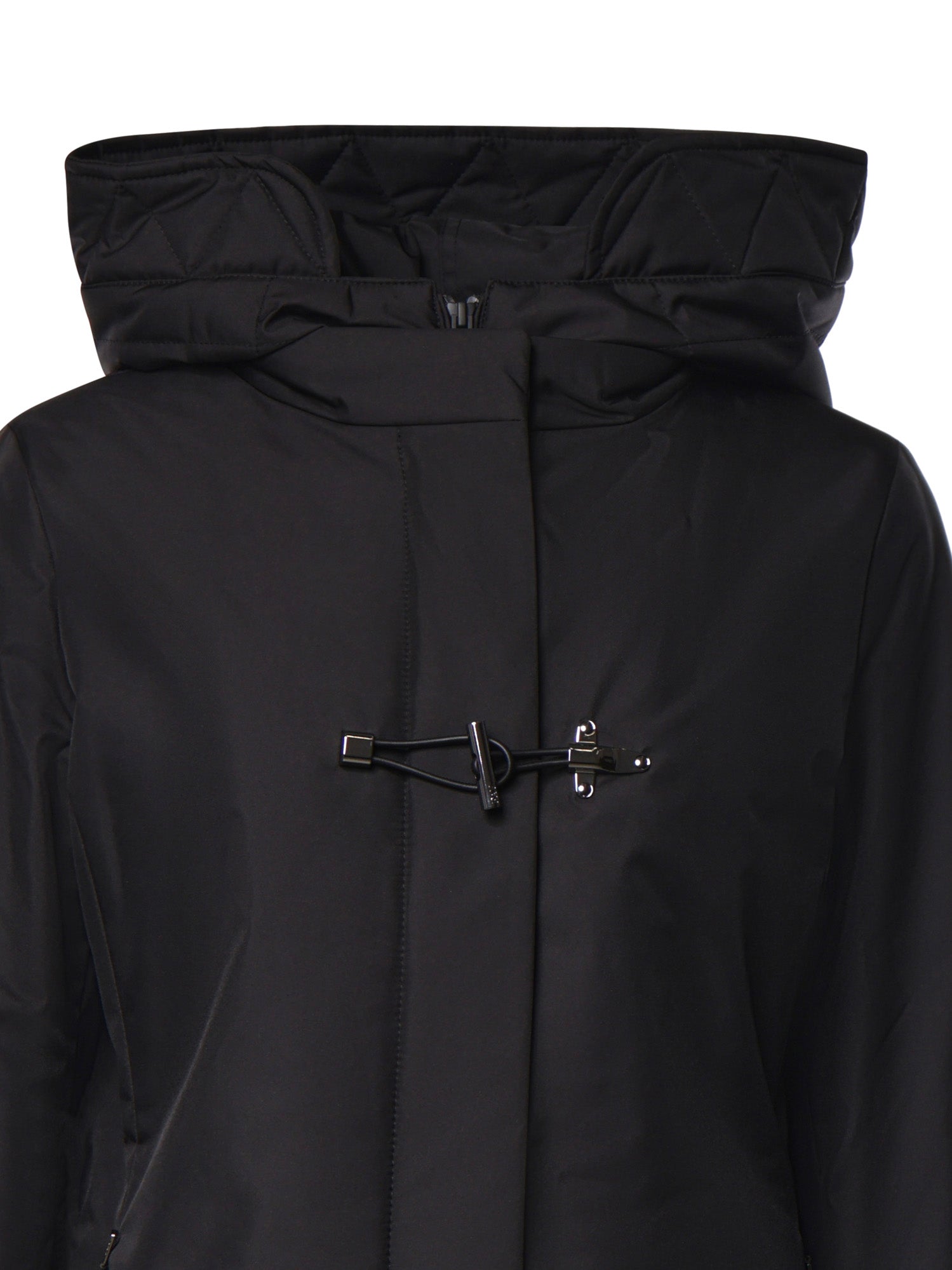 Toggle Coat in gabardine tecnico NAW59533830ZXE B999 FAY 