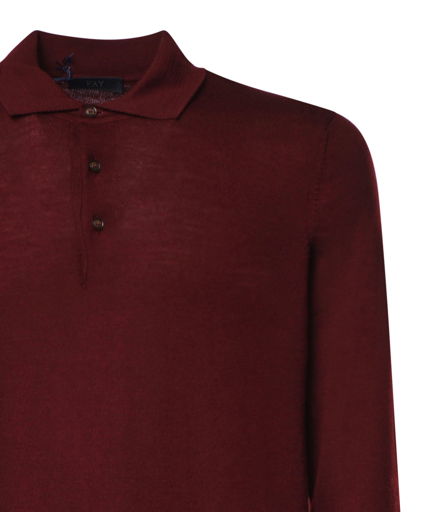 Polo in lana merinos NMMC1532470CQT R008 FAY 