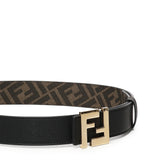 Cintura FF Squared in pelle 7C0424 AGR9F18I0 FENDI 