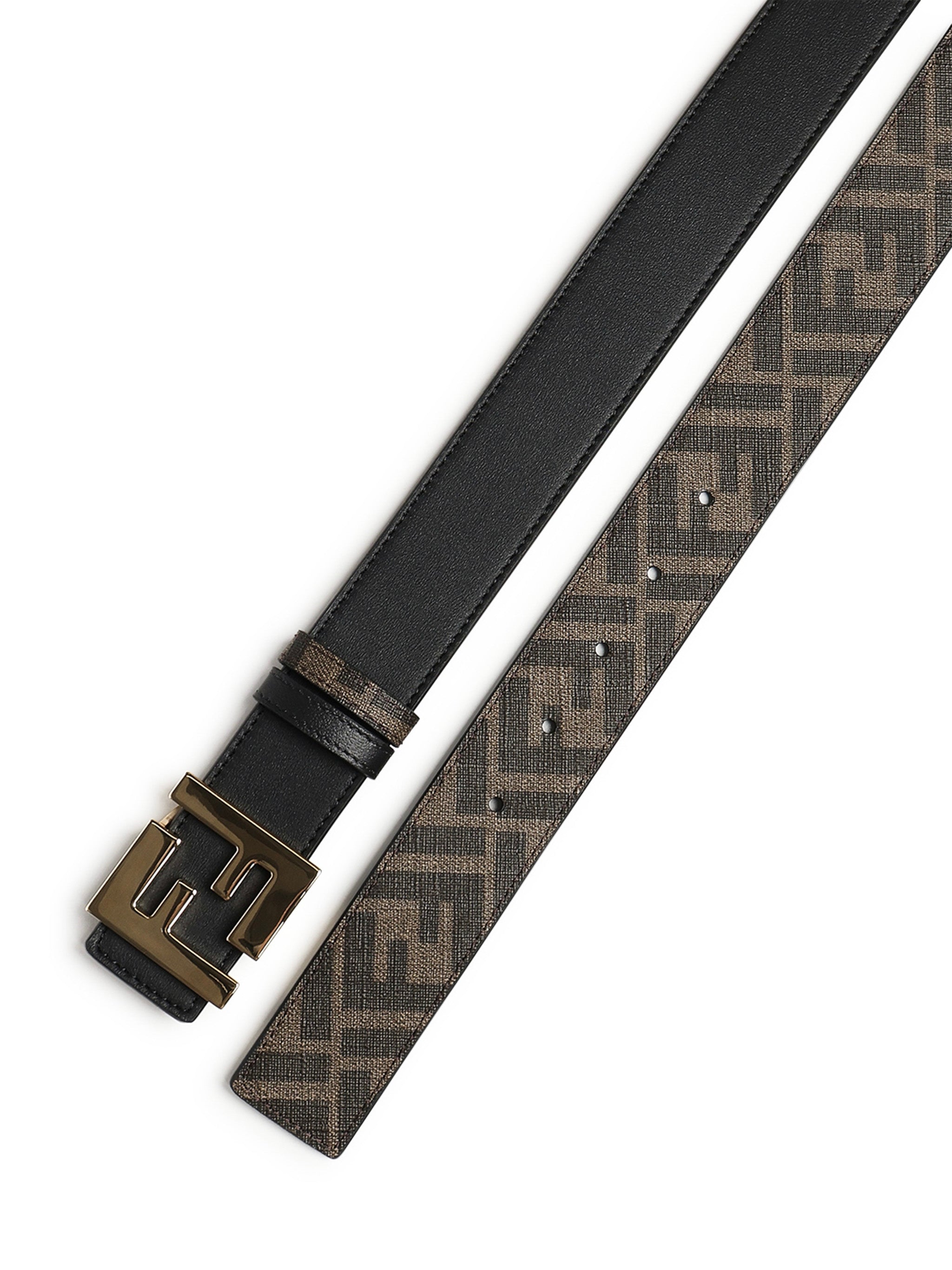 Cintura FF Squared in pelle 7C0424 AGR9F18I0 FENDI 