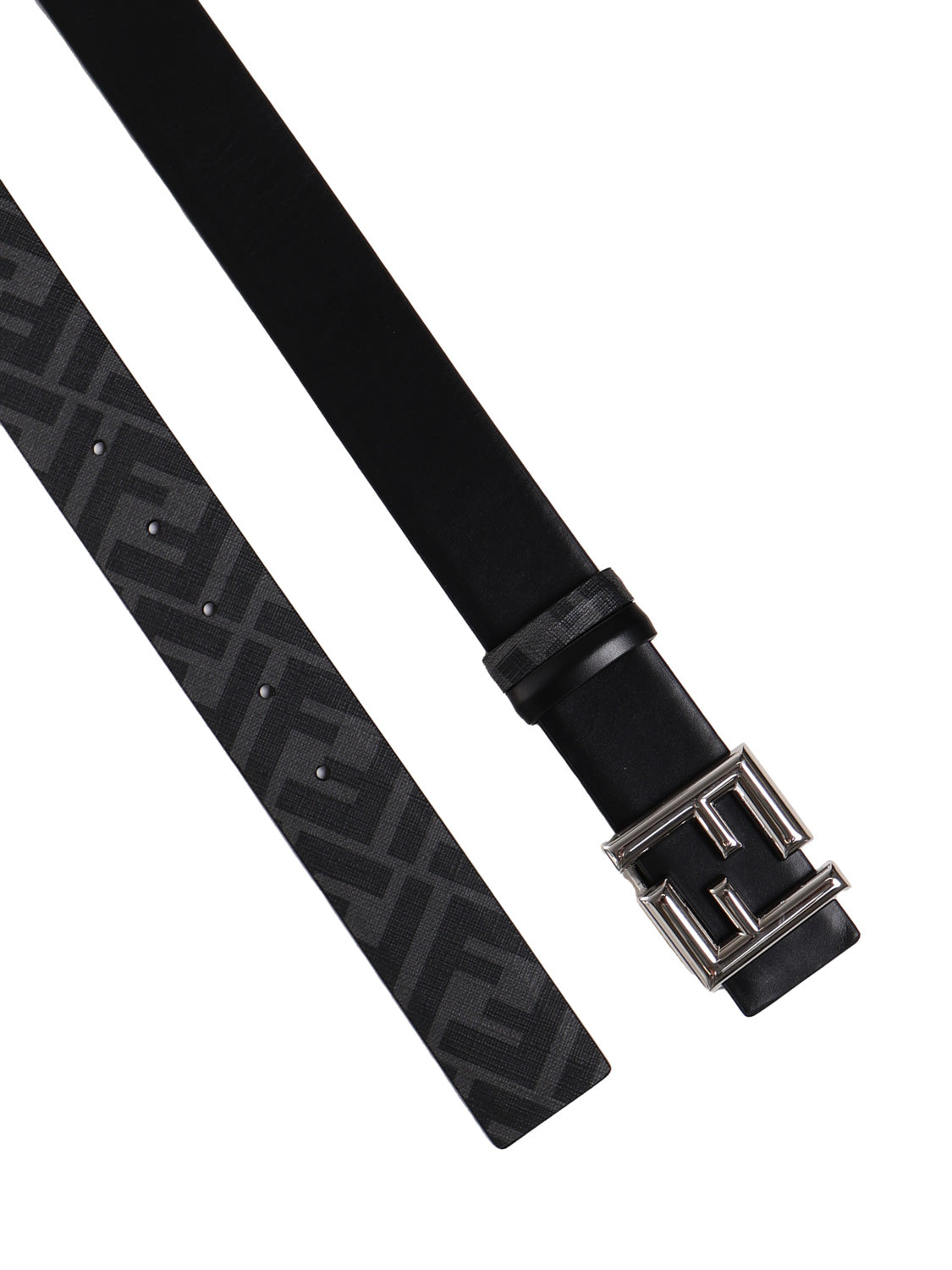 Cintura FF Rounded in pelle 7C0488 AFF2F0GXN FENDI 