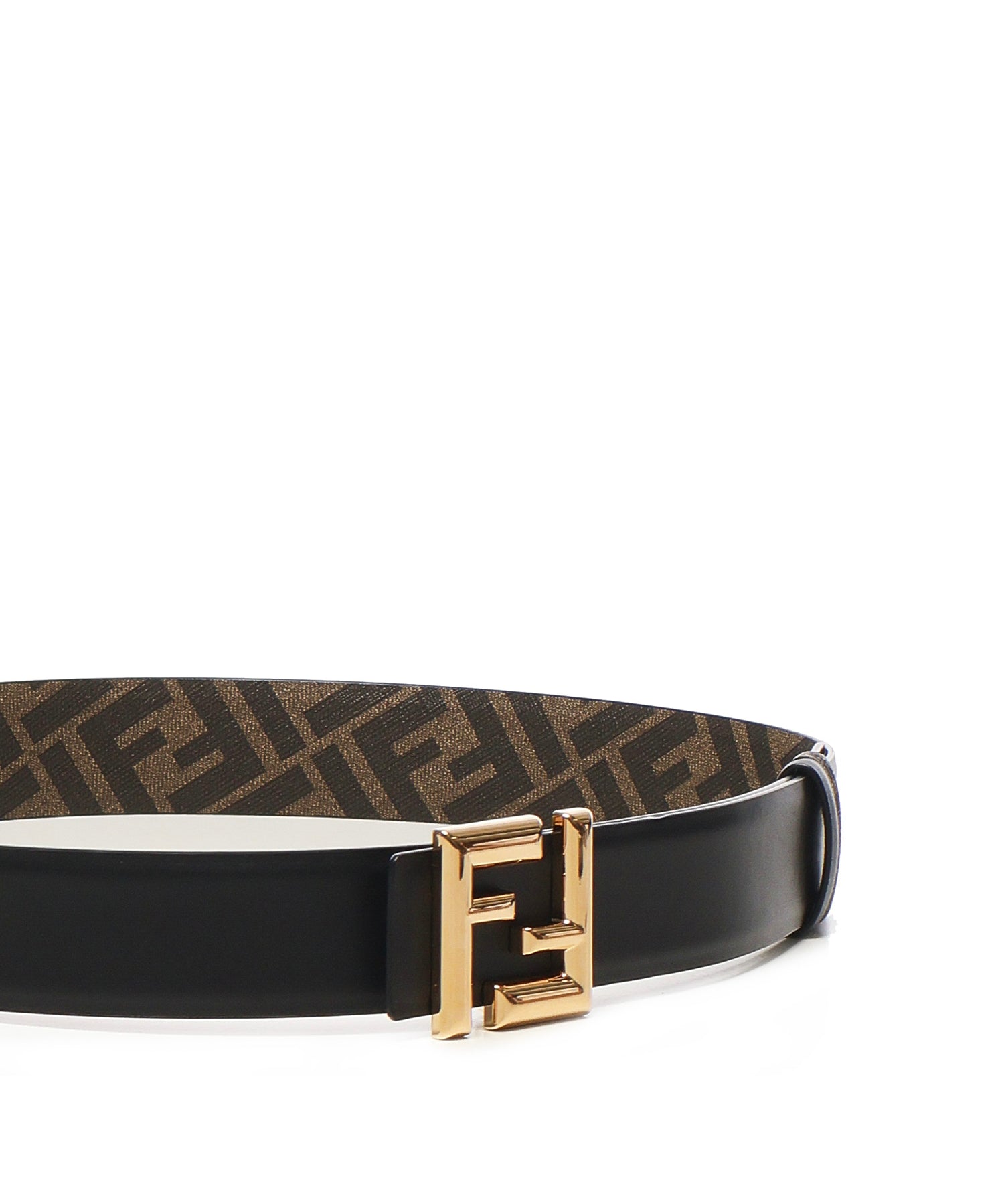 Cintura FF Rounded in pelle 7C0488 AFF2F1A94 FENDI 
