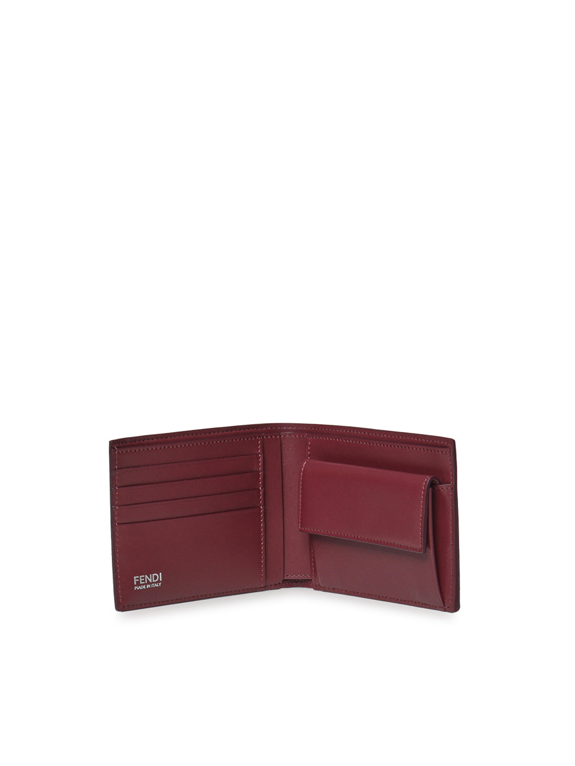 Portafoglio FF in pelle<BR/> 7M0001 B089F0QH0 FENDI 