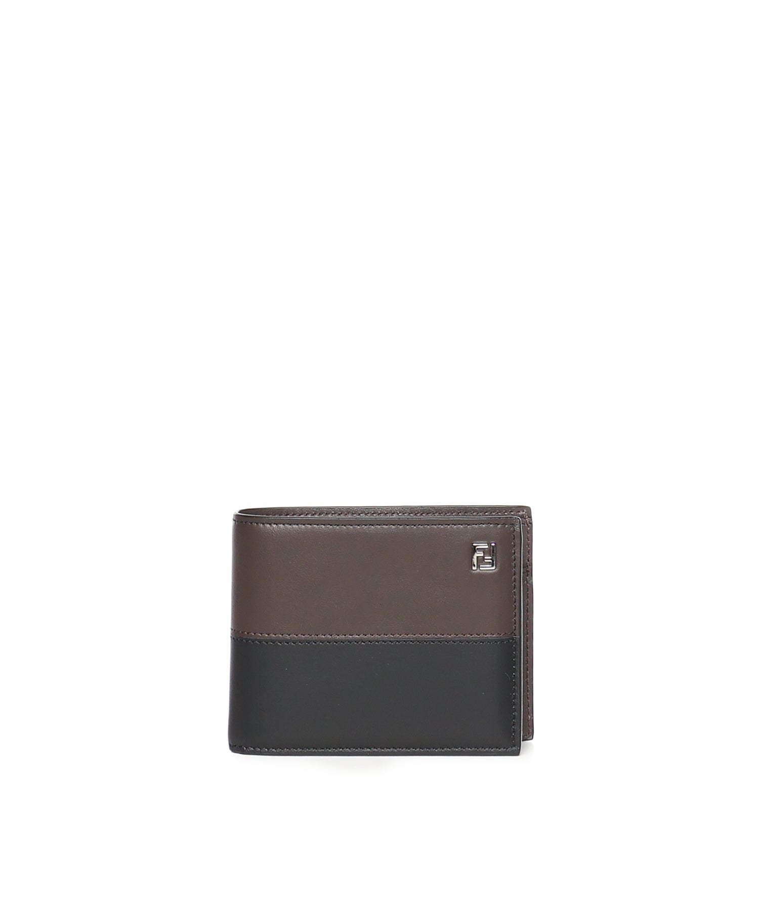 Portafoglio in pelle con logo 7M0001 B12XF1MYJ FENDI 