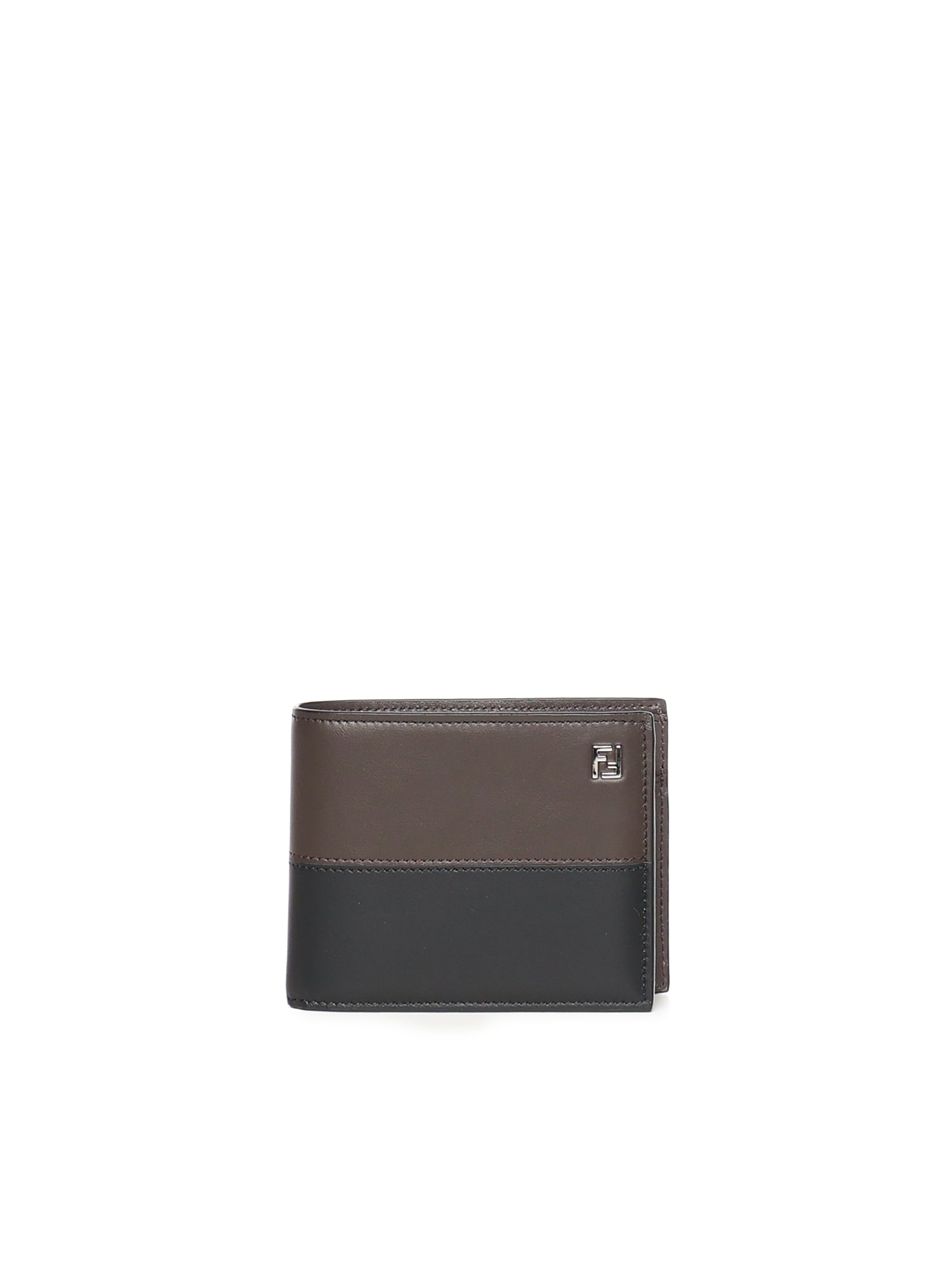 Portafoglio in pelle con logo 7M0001 B12XF1MYJ FENDI 