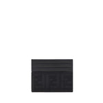 Portacarte FF Jacquard e pelle 7M0164 B16FF0QA1 FENDI 