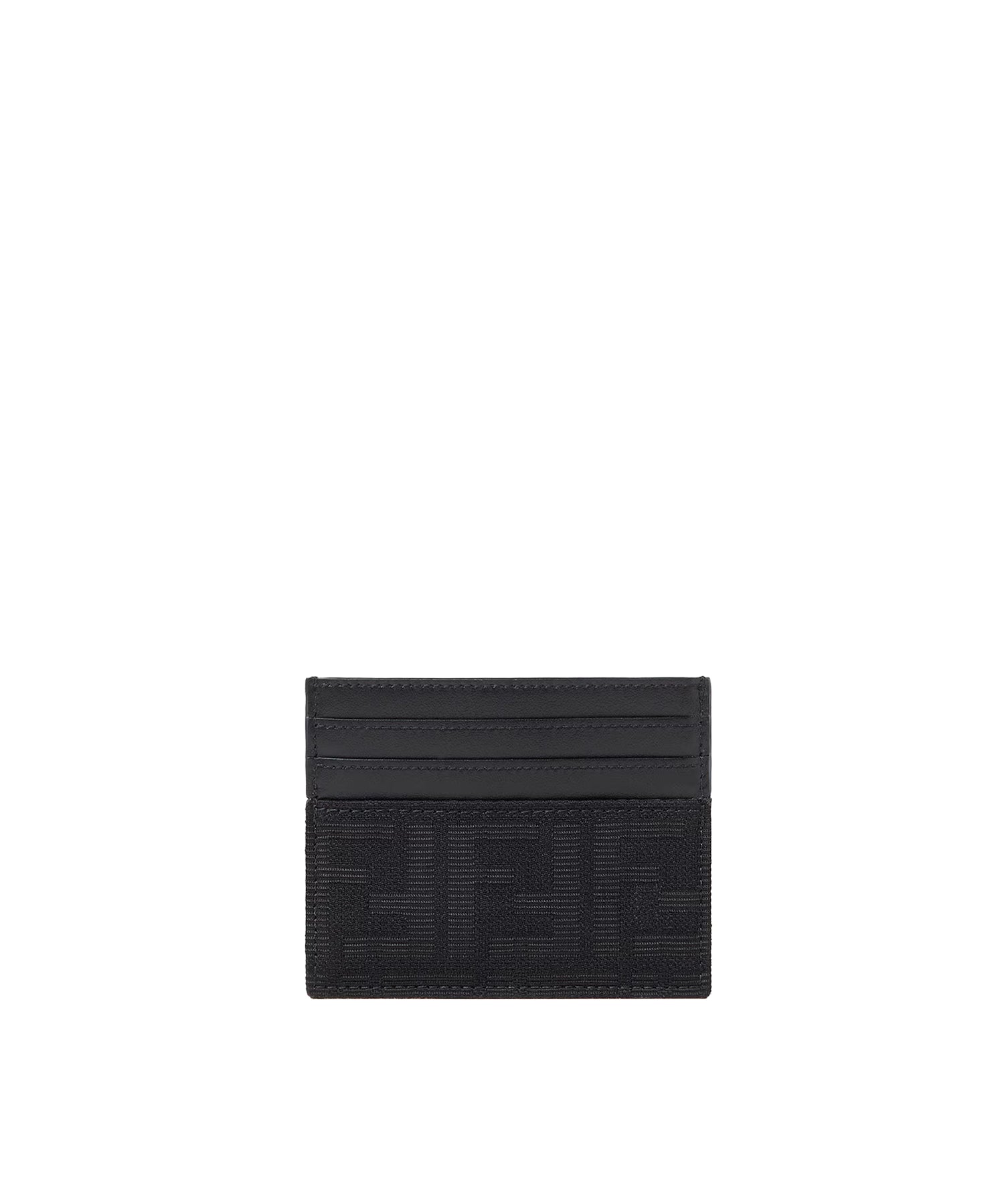 Portacarte FF Jacquard e pelle 7M0164 B16FF0QA1 FENDI 