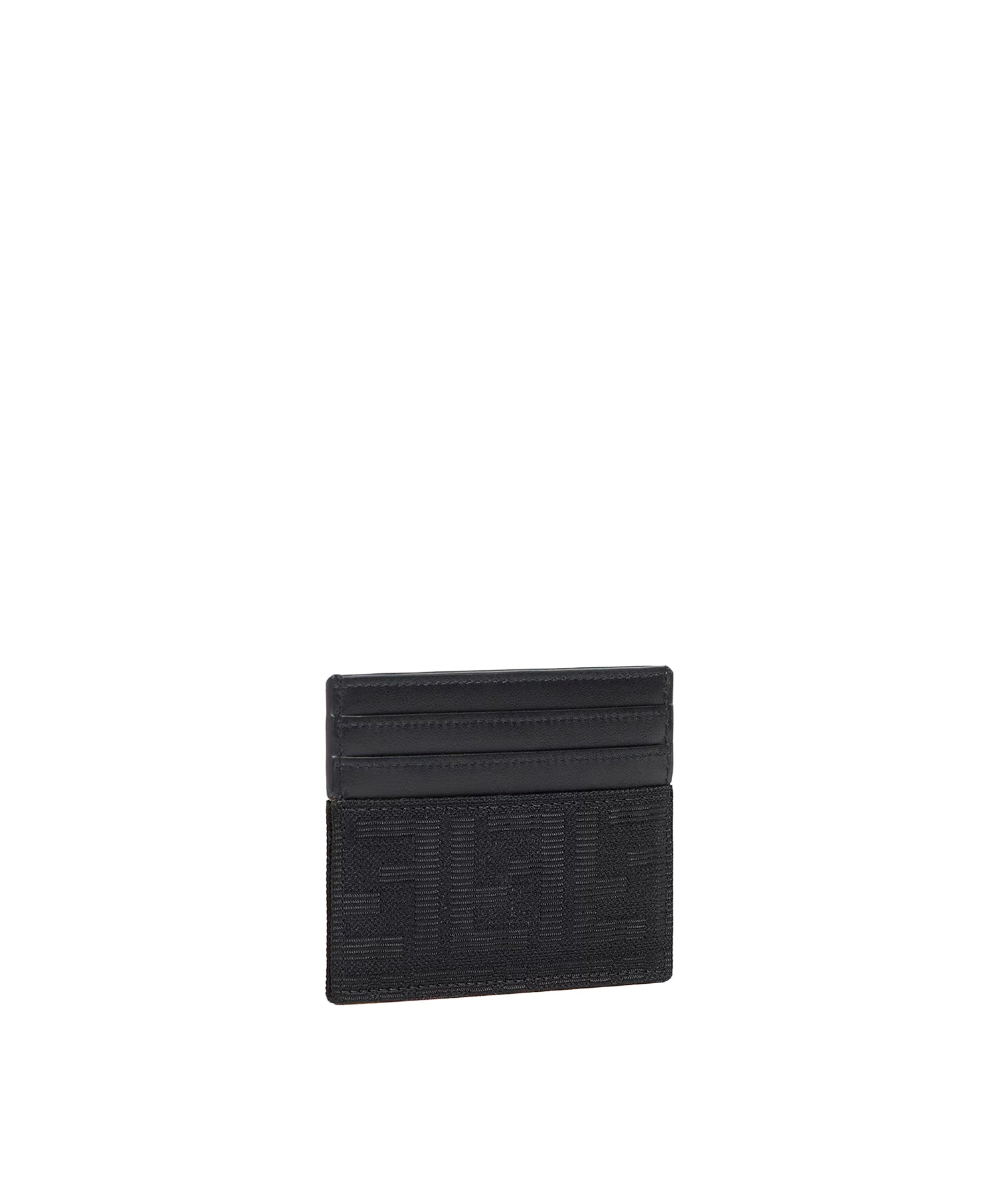 Portacarte FF Jacquard e pelle 7M0164 B16FF0QA1 FENDI 