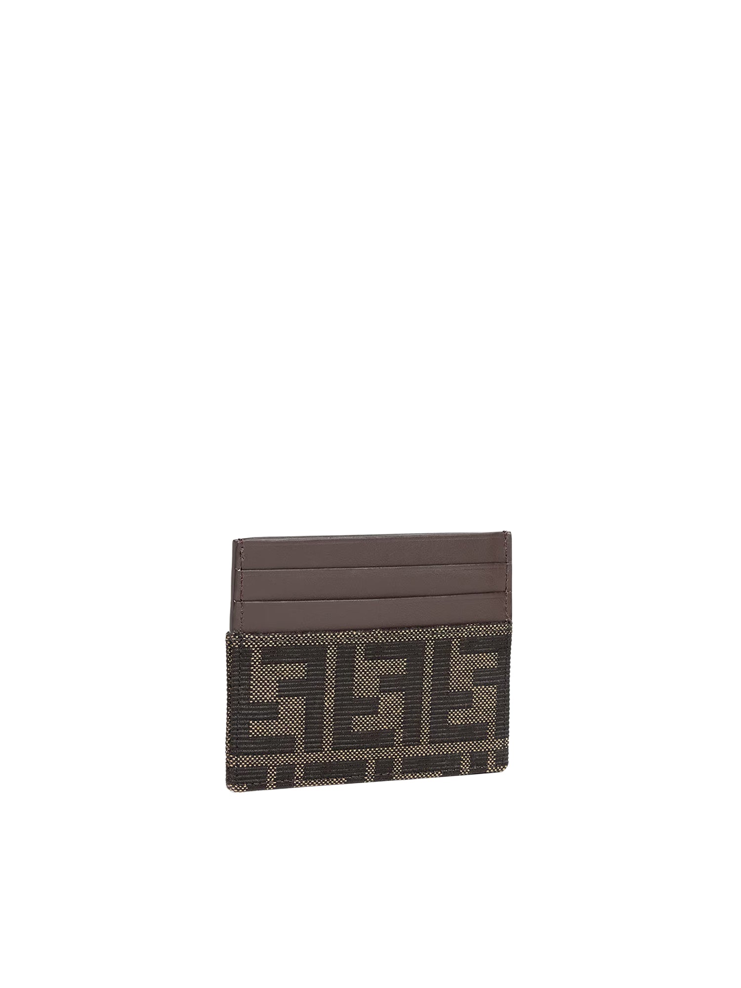 Portacarte FF Jacquard e pelle<BR/> 7M0164 B16FF14YN FENDI 