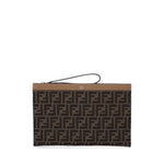 Pouch Piatta Medium FF Jacquard 7N0134 AFBVF1HRM FENDI 