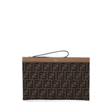 Pouch Piatta Medium FF Jacquard 7N0134 AFBVF1HRM FENDI 
