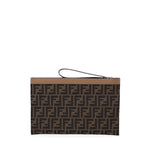 Pouch Piatta Medium FF Jacquard 7N0134 AFBVF1HRM FENDI 