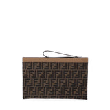 Pouch Piatta Medium FF Jacquard 7N0134 AFBVF1HRM FENDI 