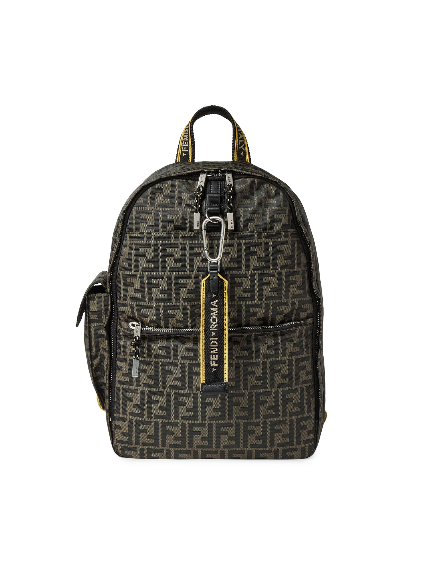 Zaino Fendi Climb FF Jacquard 7VZ096 B12NF1PR4 FENDI 