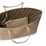 Shopper Roll Medium  in Cuoio Romano 8BH444 B1E7F1XR8 FENDI 