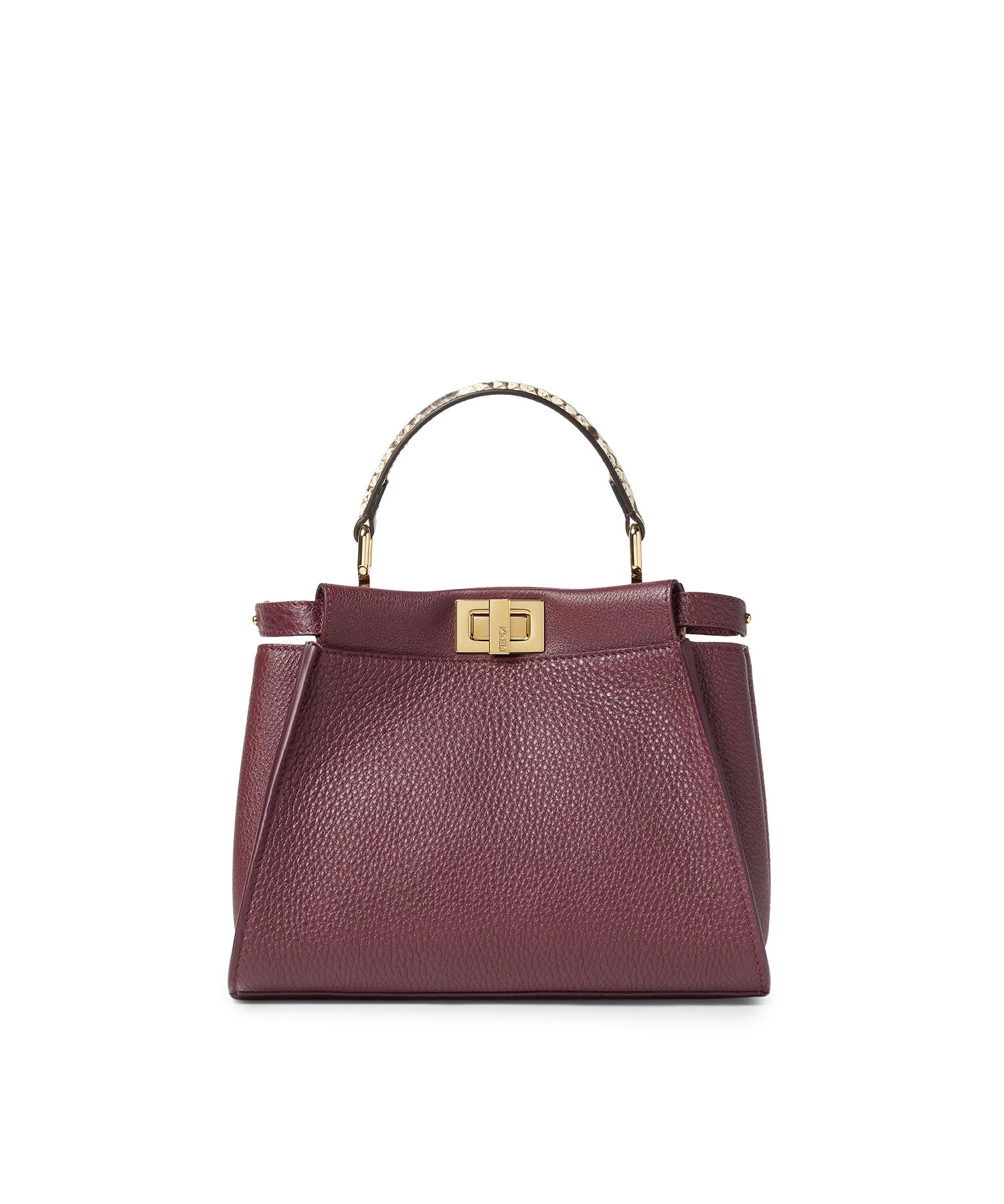 Borsa Peekaboo Mini in Cuoio Romano 8BN244 B16GF1XRO FENDI 